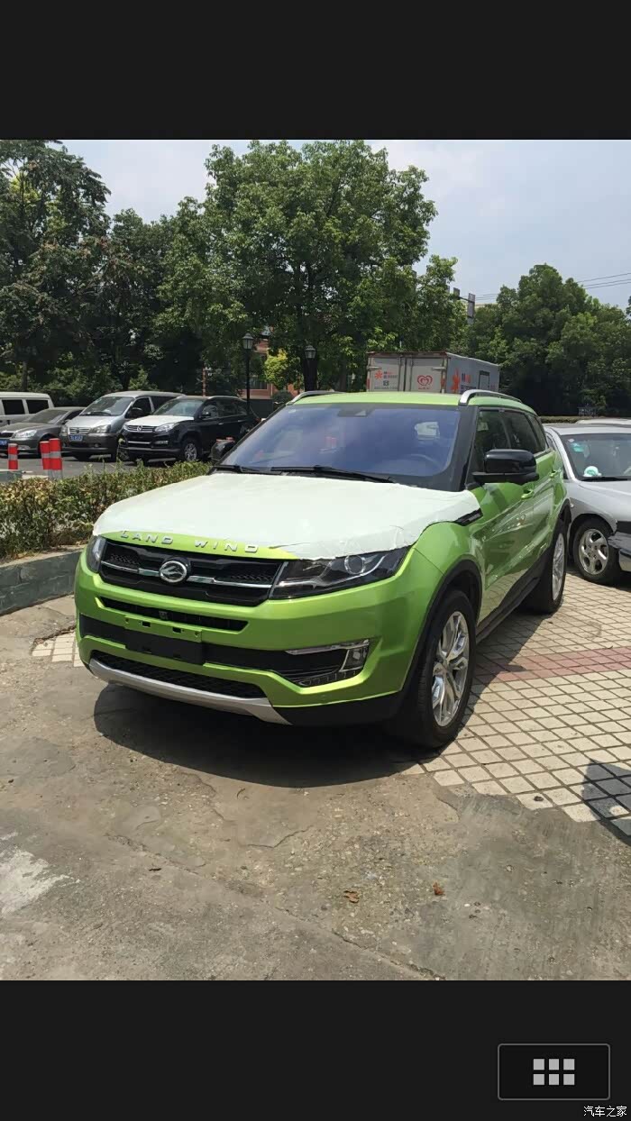 【图】陆丰x7我定了绿色低配的_陆风x7论坛_汽车之家论坛