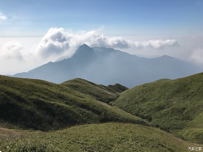 激情自駕武功山這酸爽