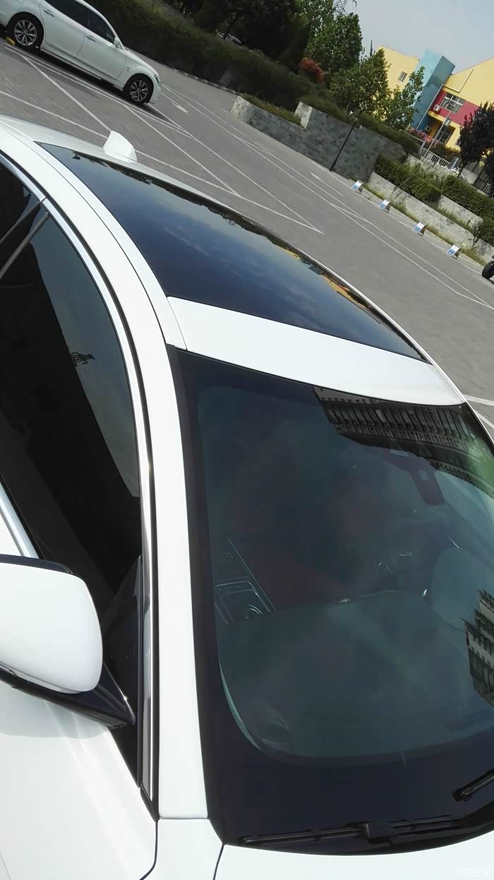 捷豹xe200p极光白提车作业