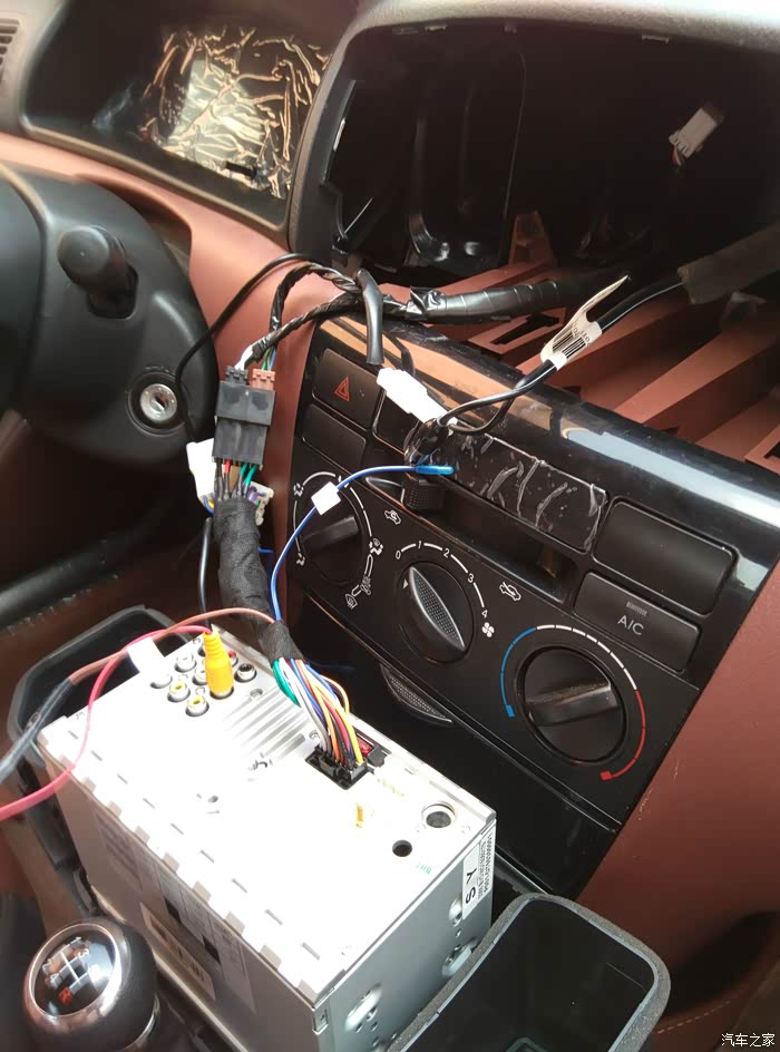 12款比亚迪f3神游导航改装全过程