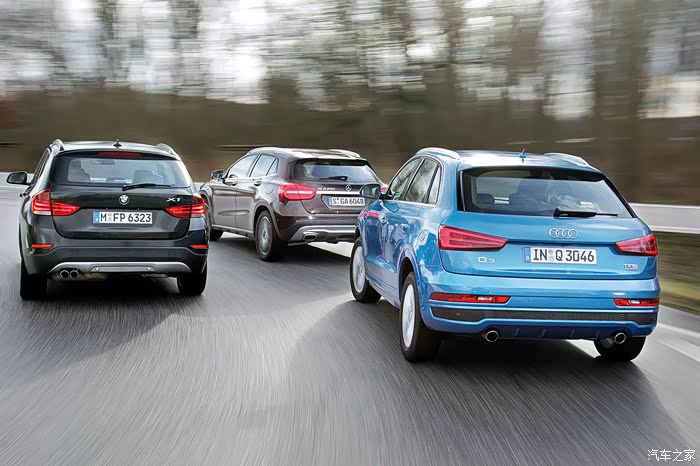紧凑级suv,德系三强合照对比!