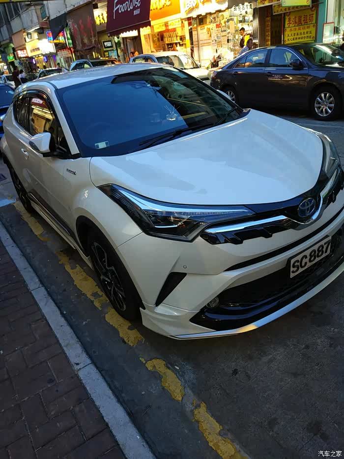 【图】香港偶遇丰田chr_凯美瑞论坛_汽车之家论坛