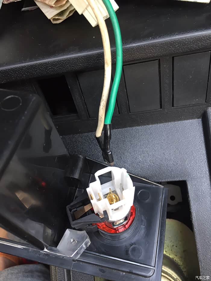 求助点烟器的线怎么接