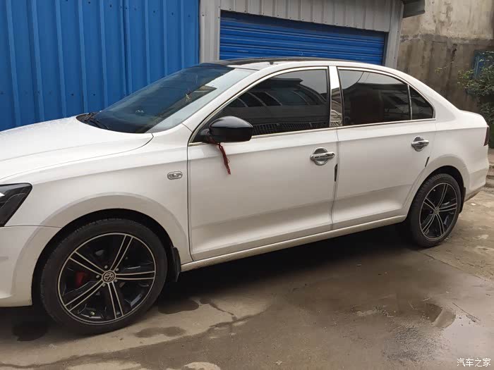 新桑塔纳升级战斧轮毂,摇身一变,战斗力十足