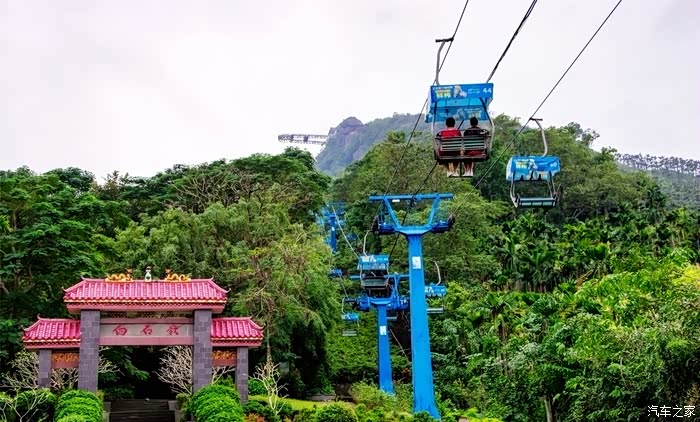 风景优美景观奇特游海南白石岭景区