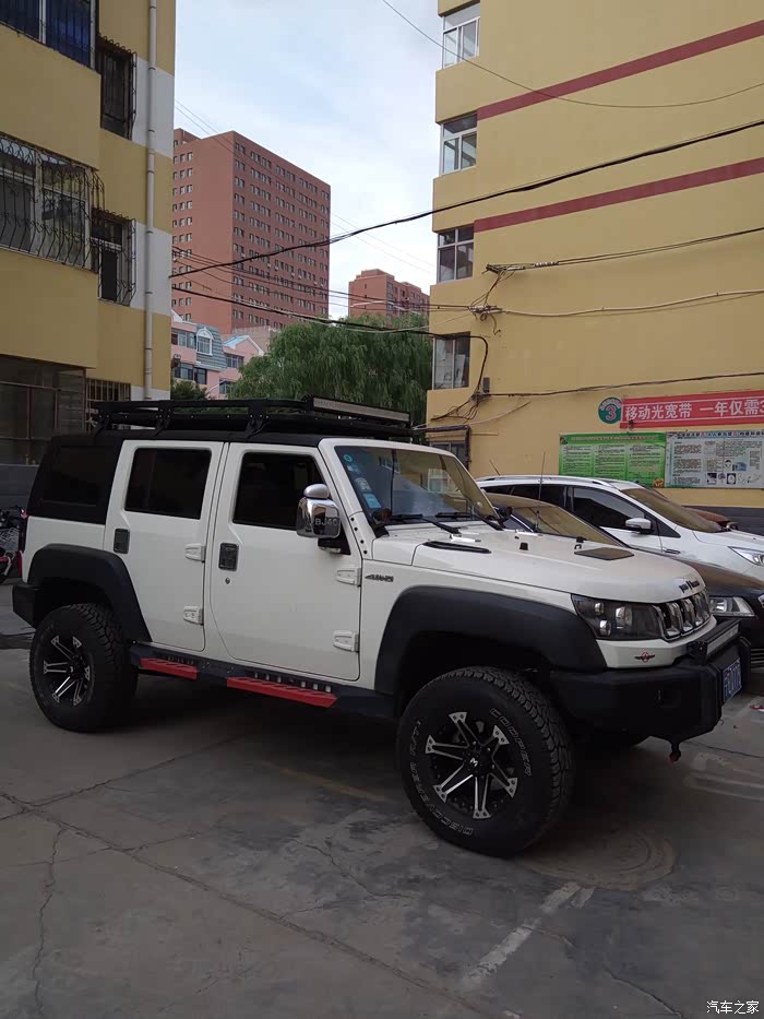 史上最帅气的白色bj40l