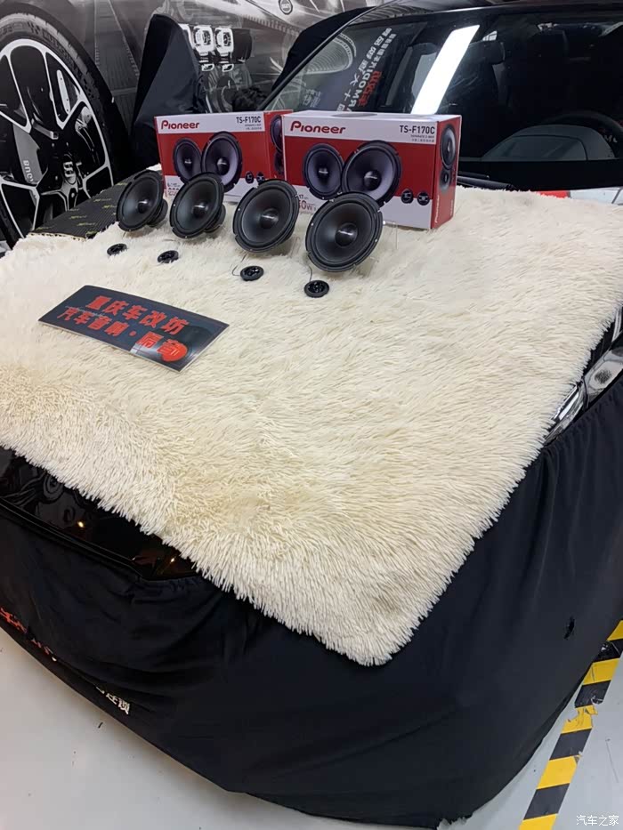 21款天籁智行领航版改音响做四门隔音