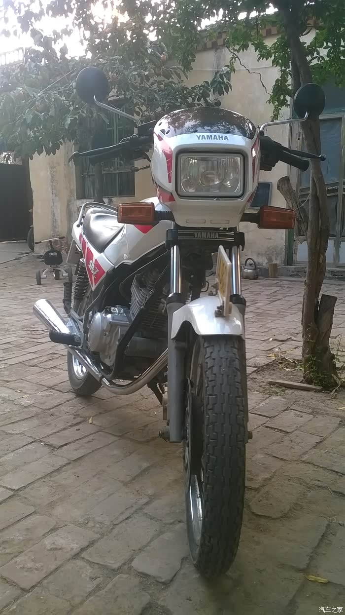 【图】srz125刘德华版,白色_雅马哈摩托车论坛_汽车之家论坛
