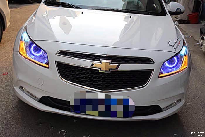 经典科鲁兹原车大灯完美升级