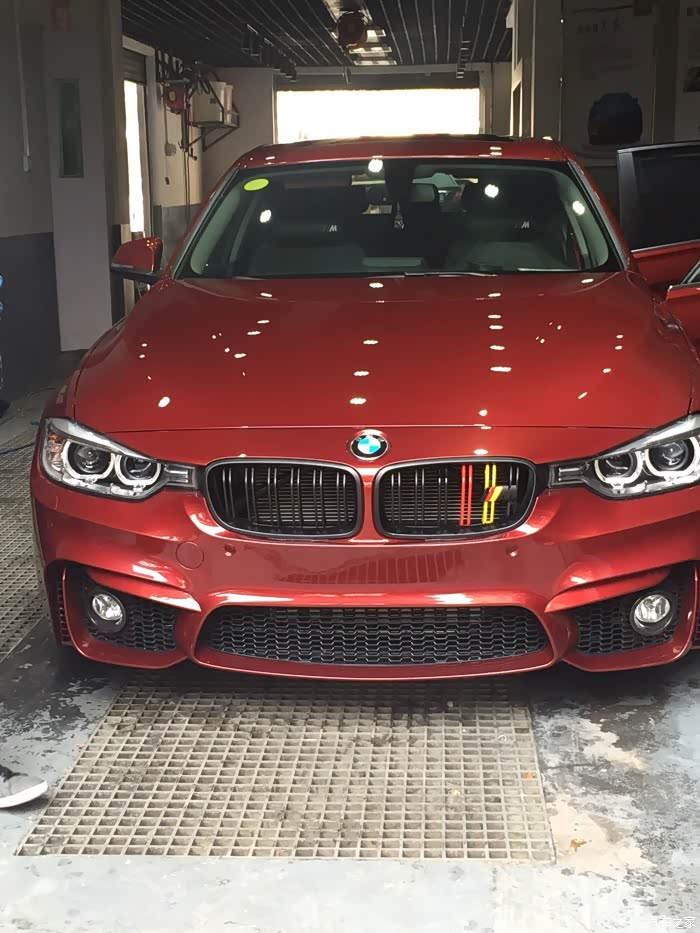 【图】大家感觉这个朱砂红是不是偏暗?_宝马3系论坛_汽车之家论坛