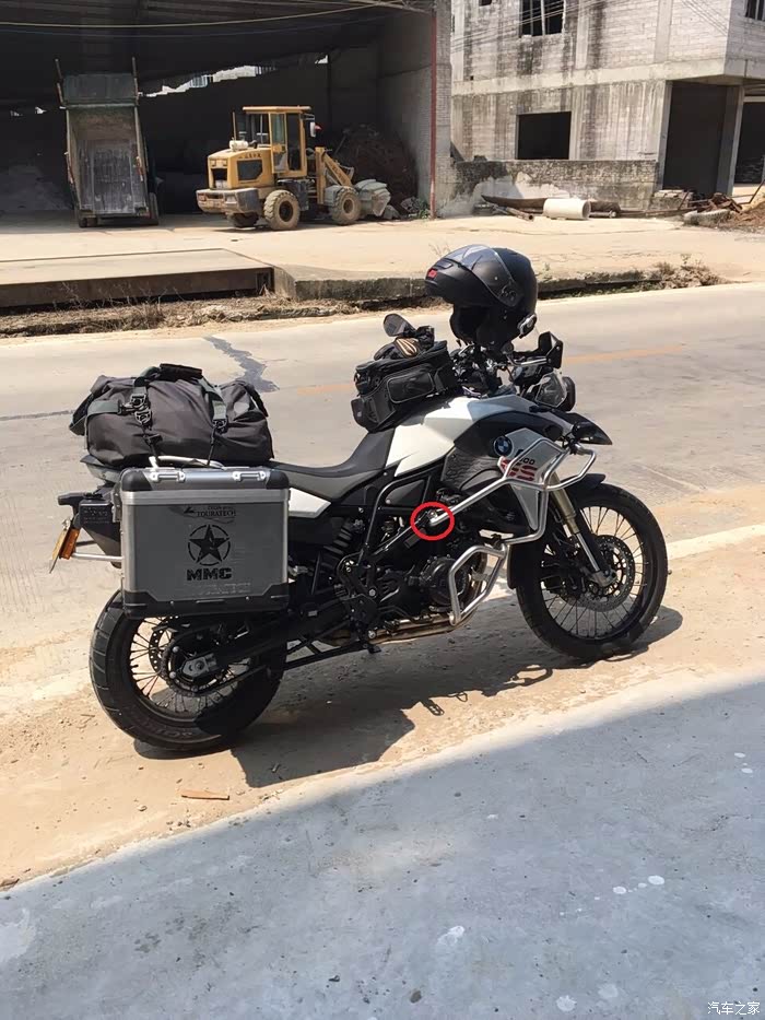 终于给f800gs找到了适合的护杠