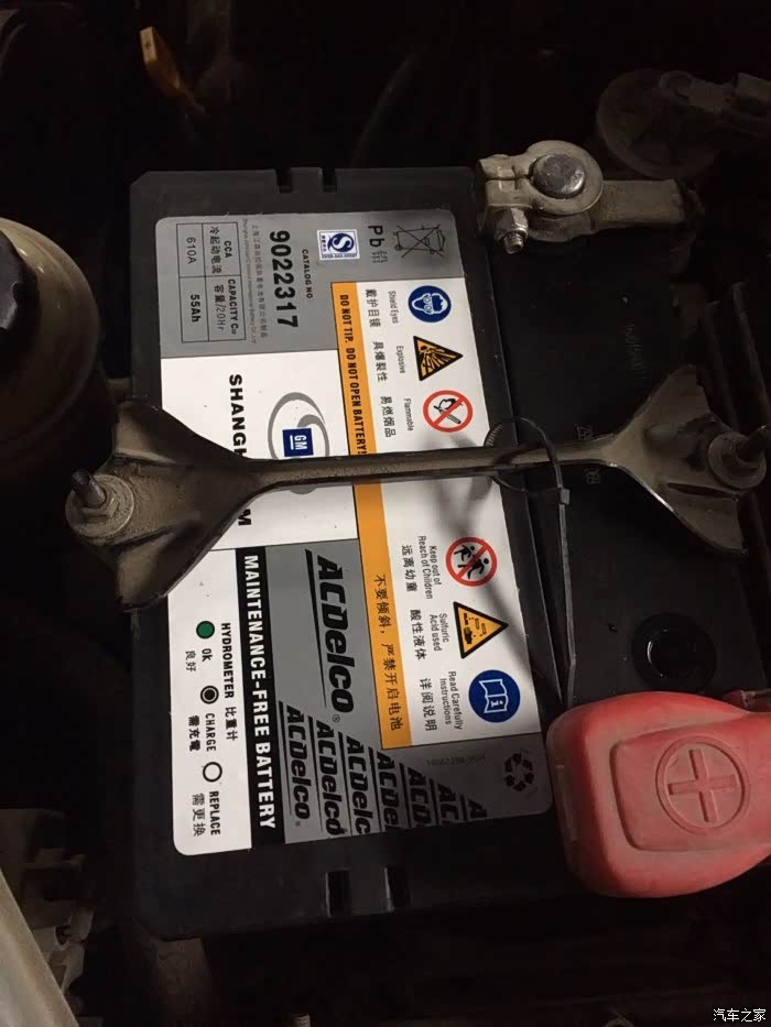 【图】换的新蓄电池,请帮看看_乐风论坛_汽车之家论坛