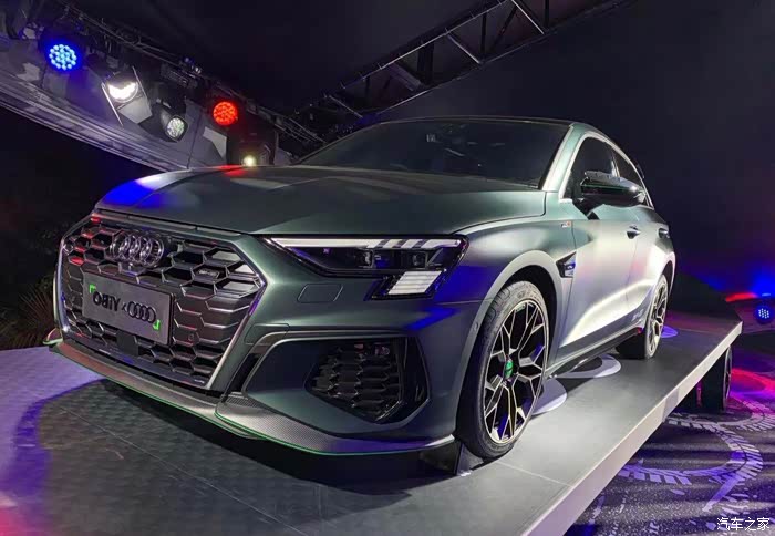 2020广州车展# 全新奥迪a3王一博限量版实车,气场强大