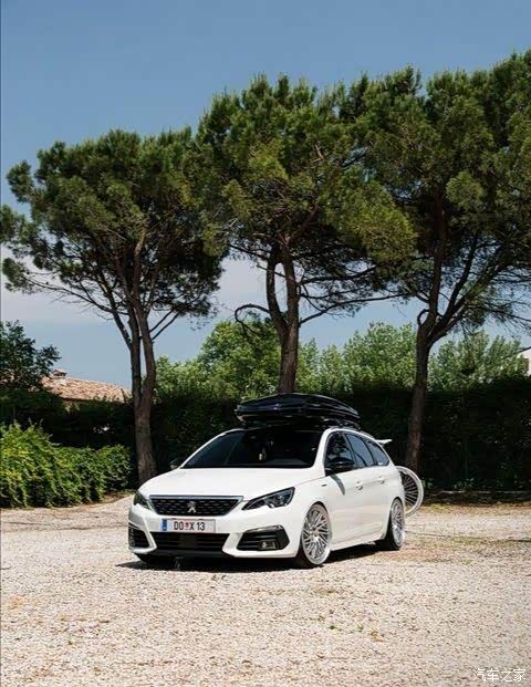 标致308sw改装vossenlc105t轮毂