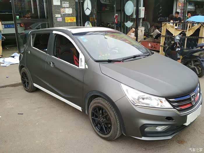 【图】310改色进行中……_宝骏310论坛_汽车之家论坛