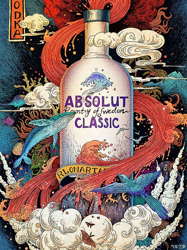 色彩的视觉冲击感~中国插画艺术家王荣亮