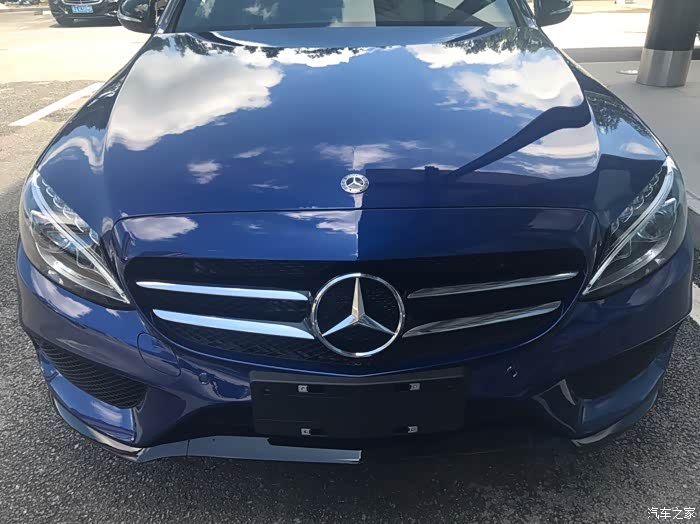 【图】以同音新坐骑宝蓝c200_奔驰c级论坛_汽车之家论坛