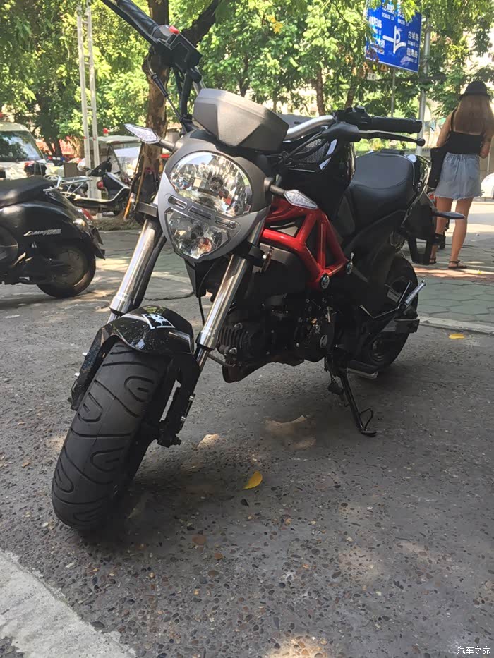 广西南宁入手银钢小怪兽125