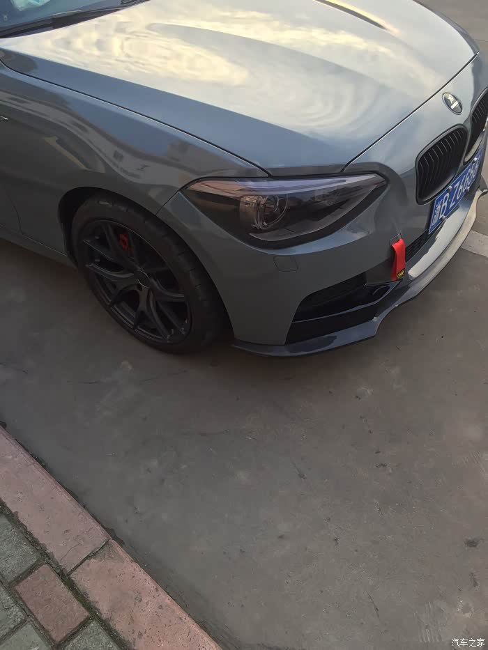 【图】118小改 水泥灰上身_宝马1系论坛_汽车之家论坛