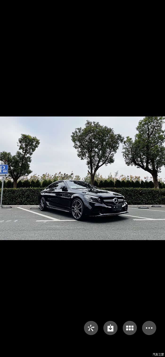 极品沪牌一手21年奔驰c43coupe