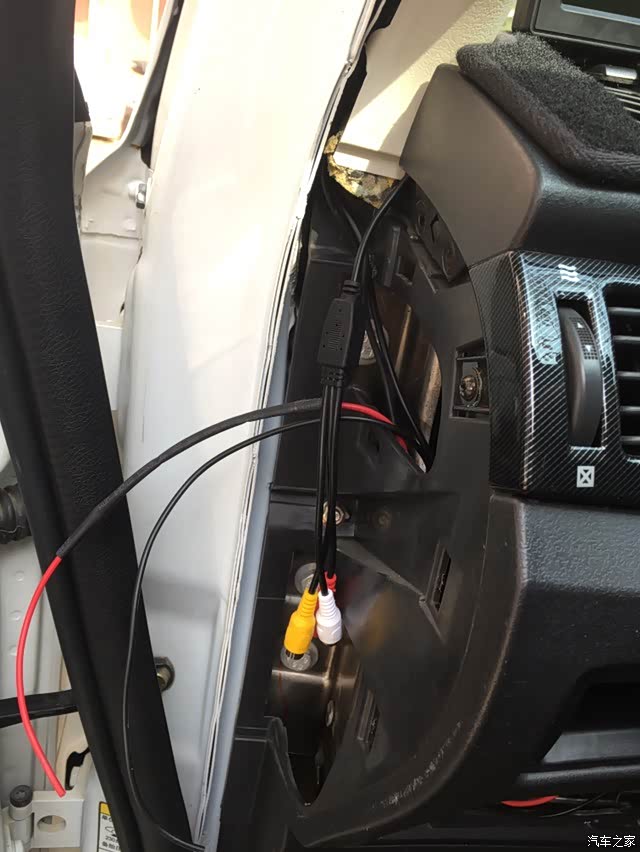 【图】闲来没事拆了高配导航装原厂cd机_东风风神s30/h30论坛_汽车之