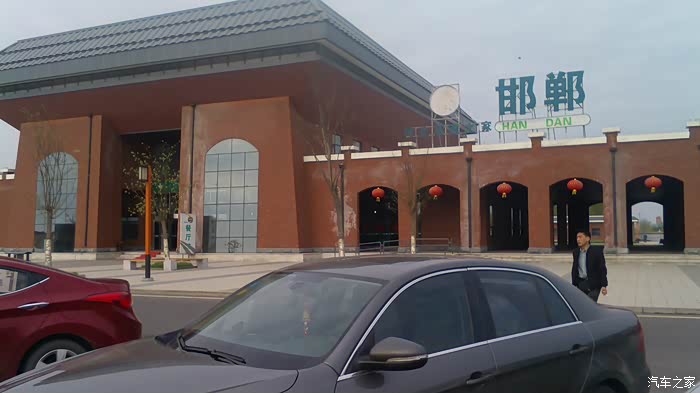 邯郸服务区.改用百度导航继续前行.