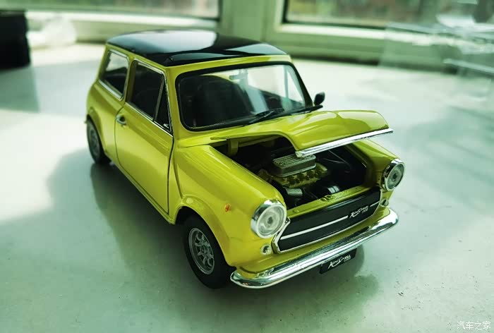 【图】憨豆先生的小黄车,复古mini之初见_mini论坛_汽车之家论坛