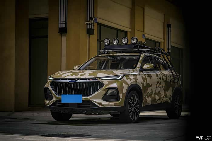 【图】欧尚x5个性贴膜,视觉效果超赞_长安欧尚x5论坛_汽车之家论坛