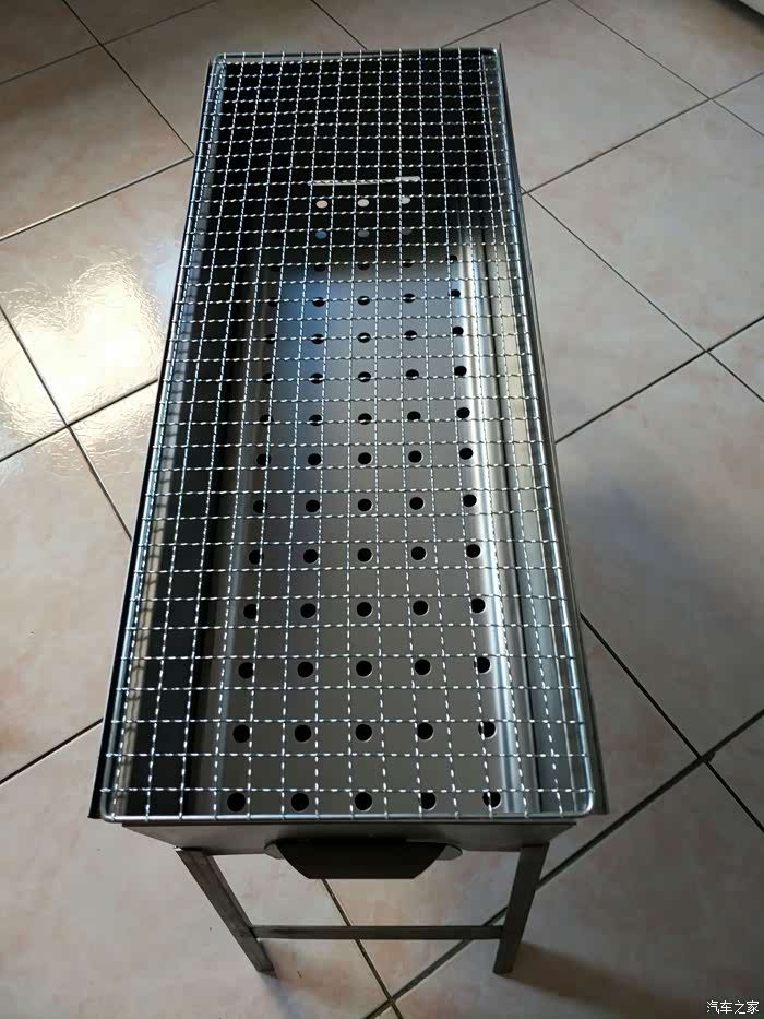 [保定长安cs75车友会]006 组装户外烧烤架