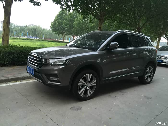 哈弗h6coupe15t摩登灰都市型