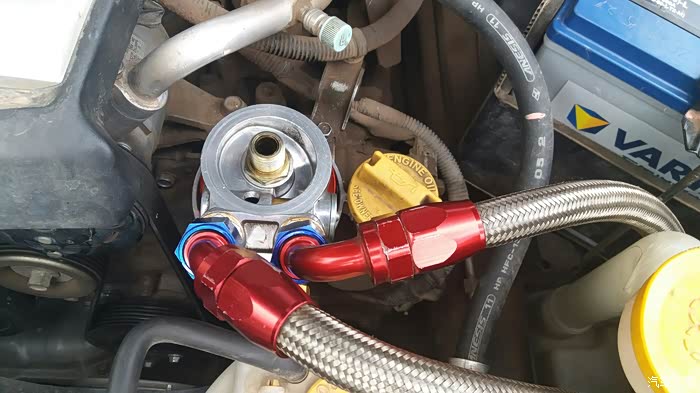 【图】油冷器渗油的看过来,换胶圈垫了._森林人论坛_汽车之家论坛