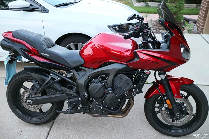 北美二手雅马哈fz6提车