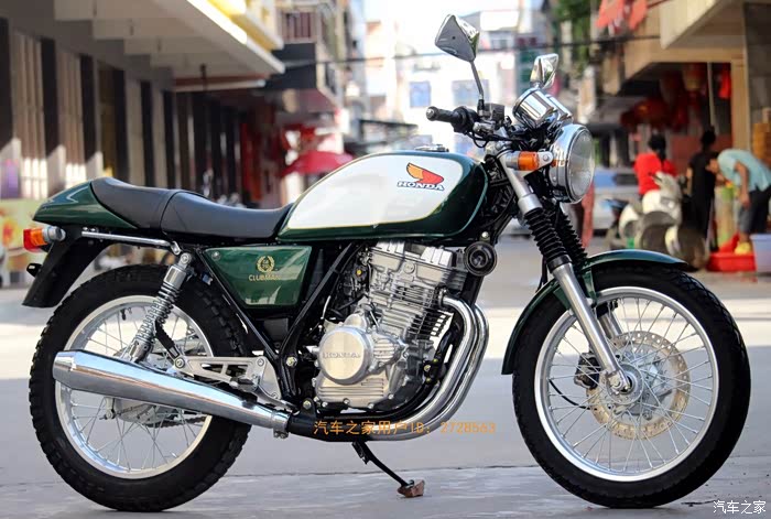 88年 本田 怀旧款 街车 honda gb250高清实车欣赏