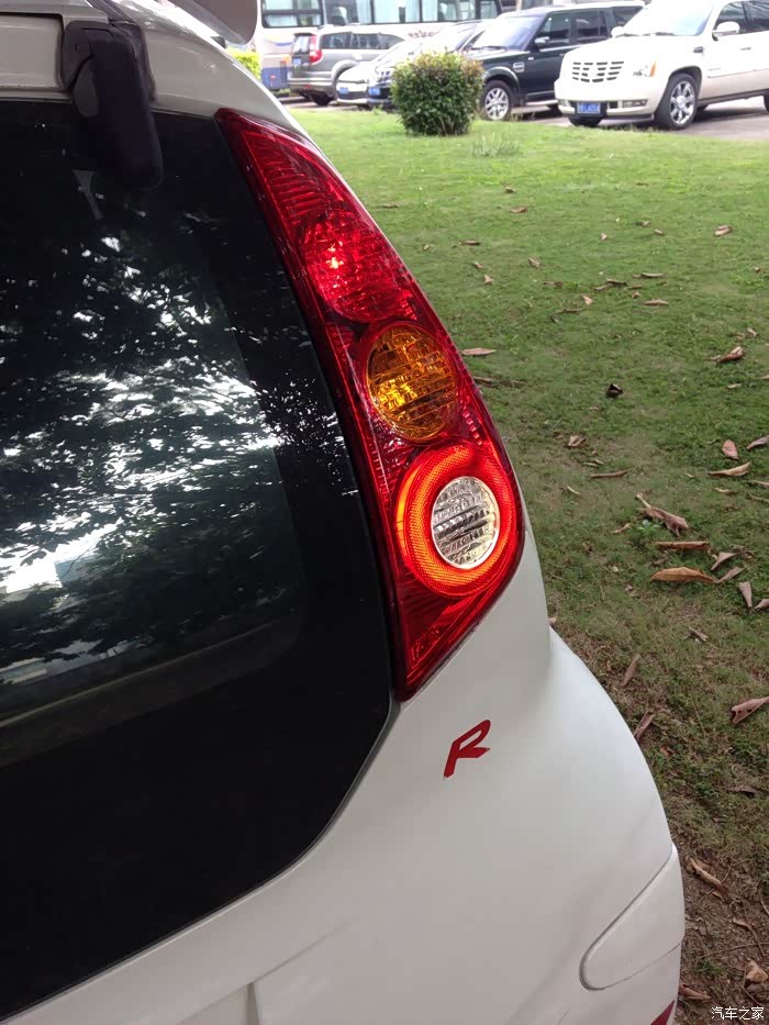 老蛋蛋改装led圆圈尾灯