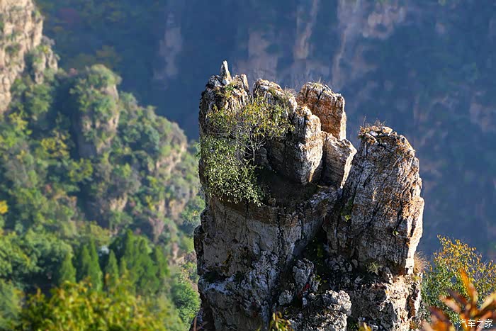 十一不添堵短途周边游保定全胜峡狼牙山上走