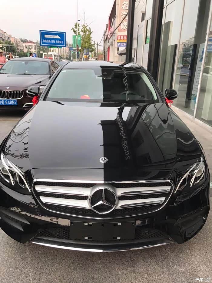【图】2017,10,25提车e200l运动版_奔驰e级论坛_汽车之家论坛