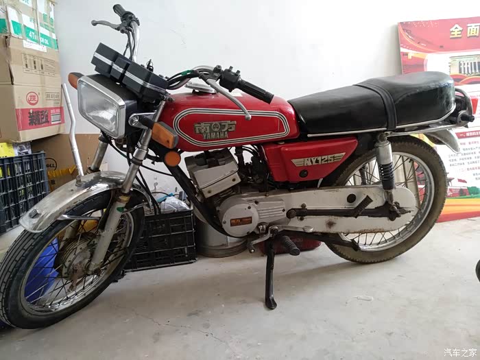 【图】晒晒俺收藏的老车 1989年雅马哈rx125_摩托车论坛_汽车之家论坛