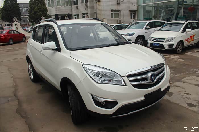 【图】白色cs35初冬新车提回家_长安cs35论坛_汽车之家论坛