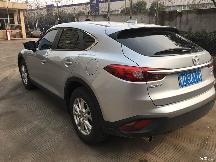 银色cx4提车作业