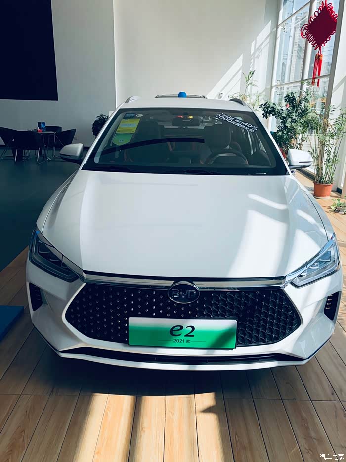 【图】2021款e2实车品鉴,我想要的她都有._比亚迪e2论坛_汽车之家论坛