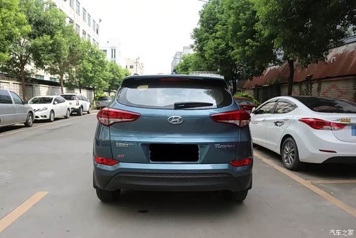 【图】高颜值的碧海蓝途胜,三个月提车作业_途胜论坛_汽车之家论坛