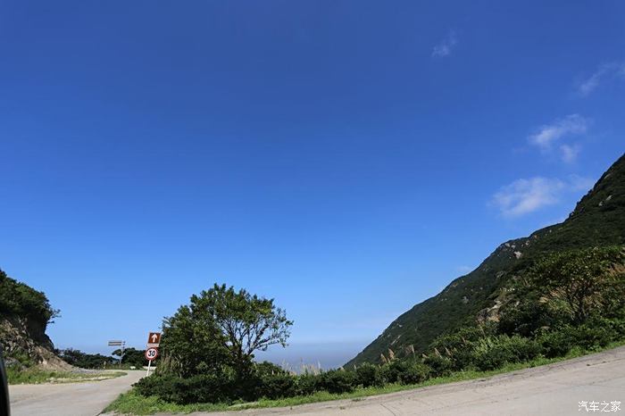 享受海天一線舟山朱家尖大青山