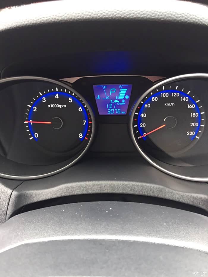 【图】大家一起来晒晒油耗_北京现代ix35论坛_汽车之家论坛