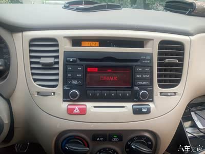 帮同事起亚老锐欧改狮跑cd机多图申精