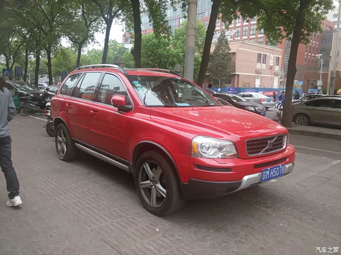 【图】xc90 红色一辆,喜欢的来看看._沃尔沃xc90论坛_汽车之家论坛