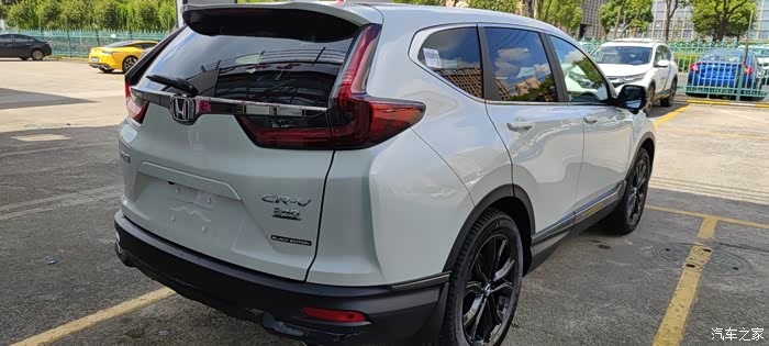 【图】crv两驱白爵士终于提车了,等了刚好一个月_本田cr-v论坛_汽车之