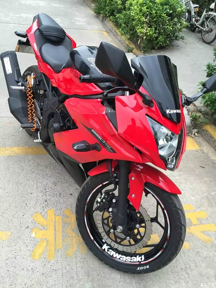 洛阳出辆2016年大贸川崎小忍者250sl车已出