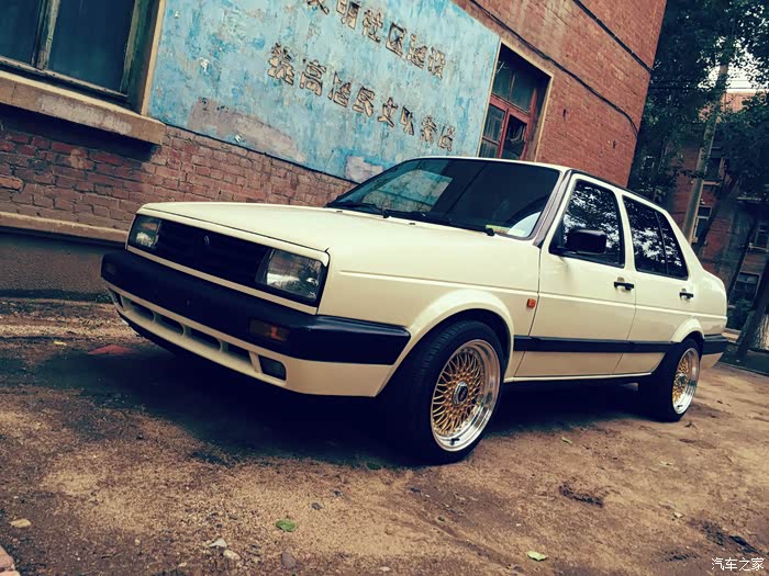 饱受风雨却依然挺立经典老车第二代捷达mk2