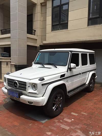 安徽省亳州市奔驰白色g500