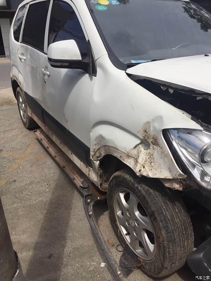 森雅s80车头报废气囊未弹出